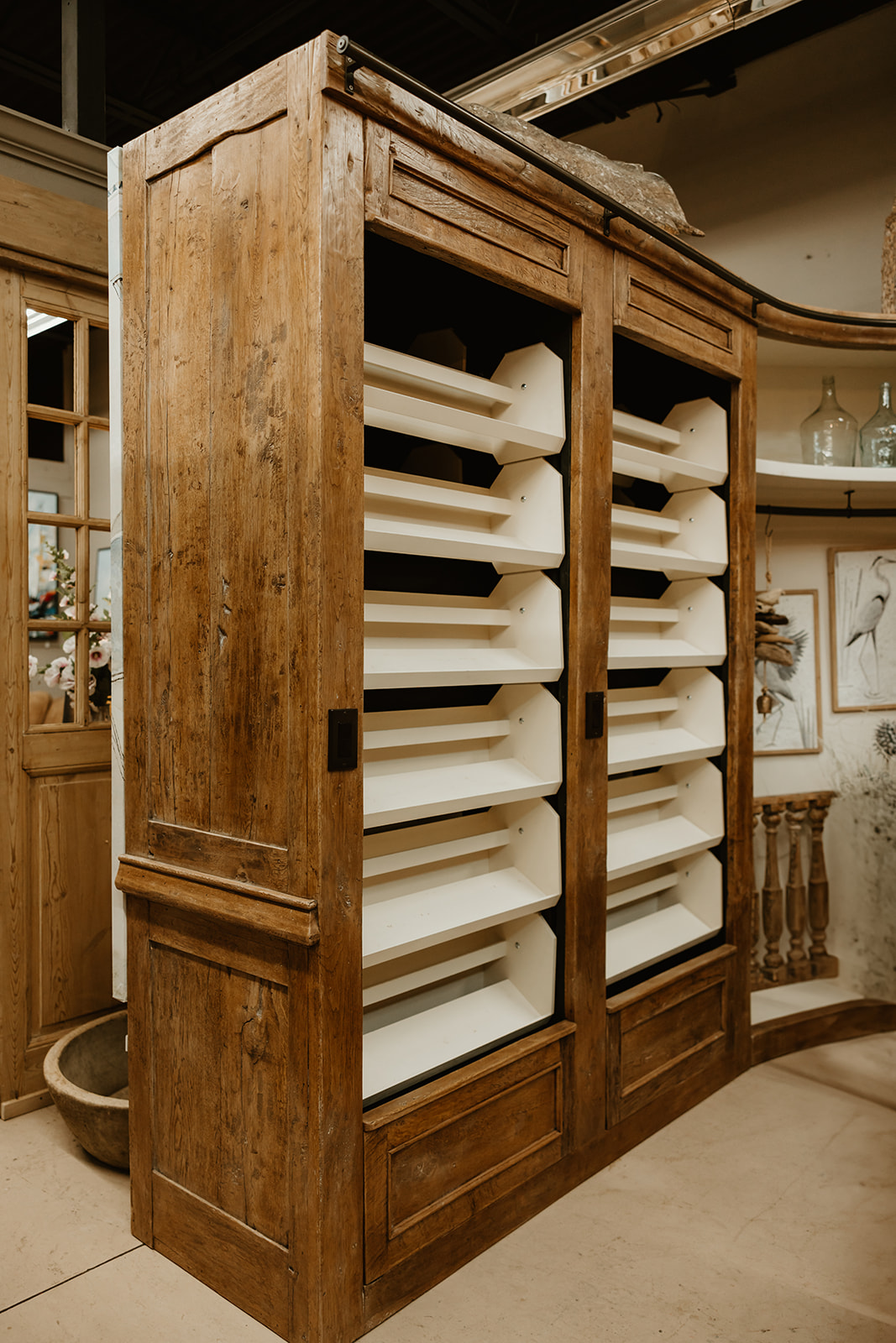 Unique custom closet found only at Maurice's Furnishings in Jupiter, FL